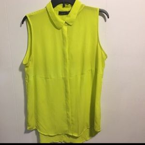 Neon green tank
